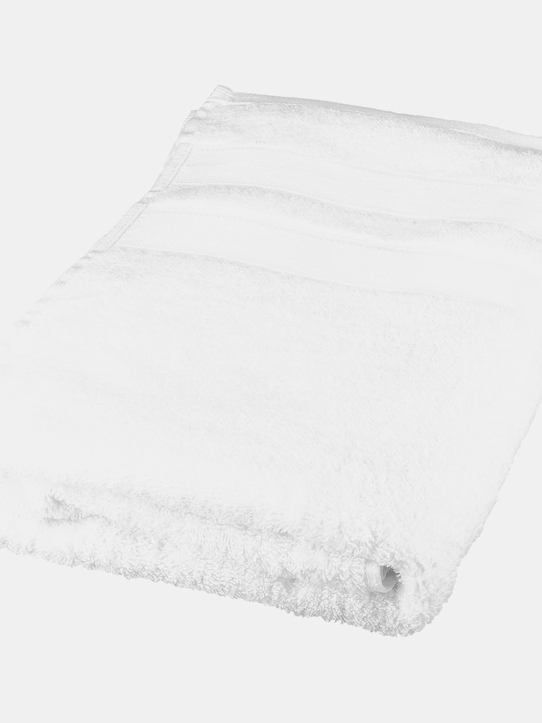 Seasons Eastport Bath Towel (White) (19.7 x 27.6 inches) - White