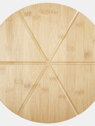 Seasons Mangiary Bamboo Pizza Cutter Set (Pack of 3) (Natural) (One Size)