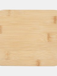 Seasons Roby Bamboo Lunch Box (Clear/Brown) (One Size)