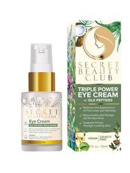 Organic Silk Peptides Triple Power Eye Cream