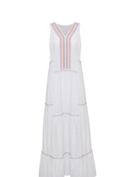 Amalfi Maxi Dress - White