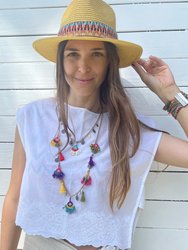 Hamsa Long Necklace