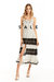 Beth Midi Dress - White Polka Dot - White Polka Dot