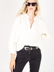 Cecile Blouse - Organic Cotton - Creme