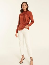 Coretta Blouse - Terracotta