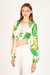 Donna Blouse - Tropical Green