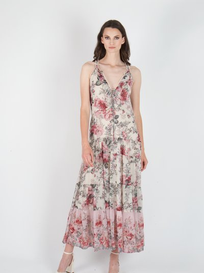 Secret Mission Emma Dress- Recycled Poly Chiffon - Romantic Floral product