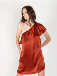 Karleen Dress - Terracotta