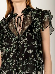 Katherine Blouse - 100% Silk Chiffon