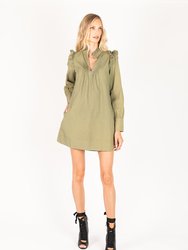 Kendra Dress - Organic Cotton - Green