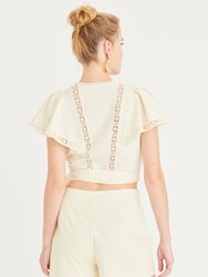 Marianne Top -Organic Cotton Linen