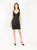 Natalia Silk Lace Slip Dress - Black