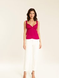 Rebel Cami Top - Fuchsia