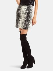 Terni Skirt - Zebra