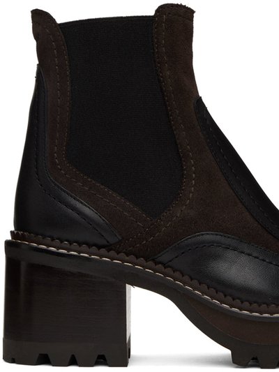 See by Chloe Women's Black Leather Heeled Booties product