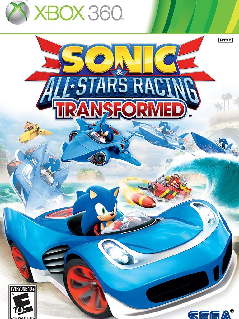 Sonic & All-Stars Racing Transformed - 360 (Region Free)