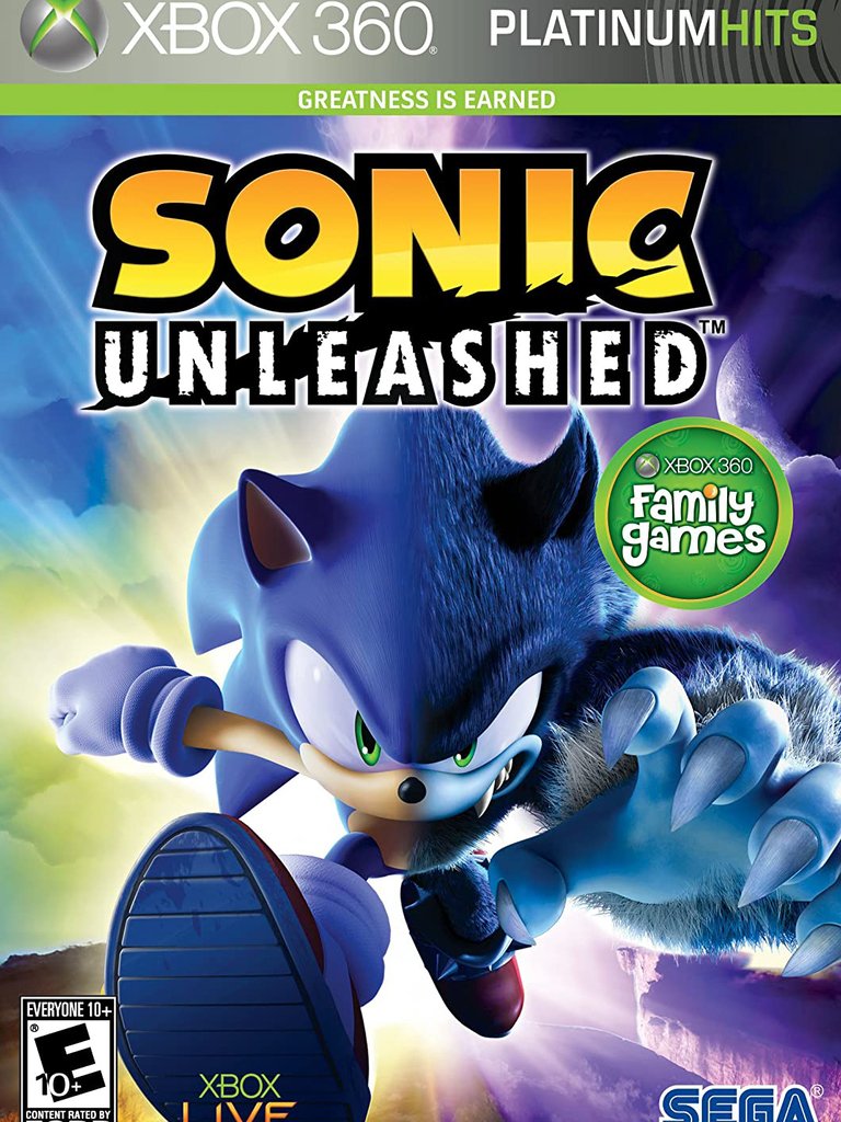 Sonic Unleashed (Platimnum Hits) - 360