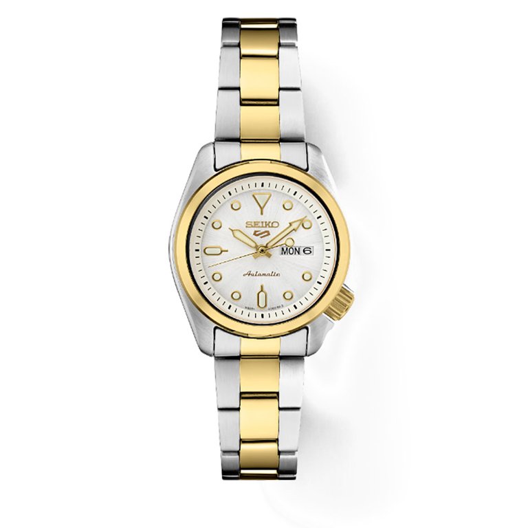 5 Womens Sports Collection Watch - Stainless Steel/Gold - Stainless Steel/Gold