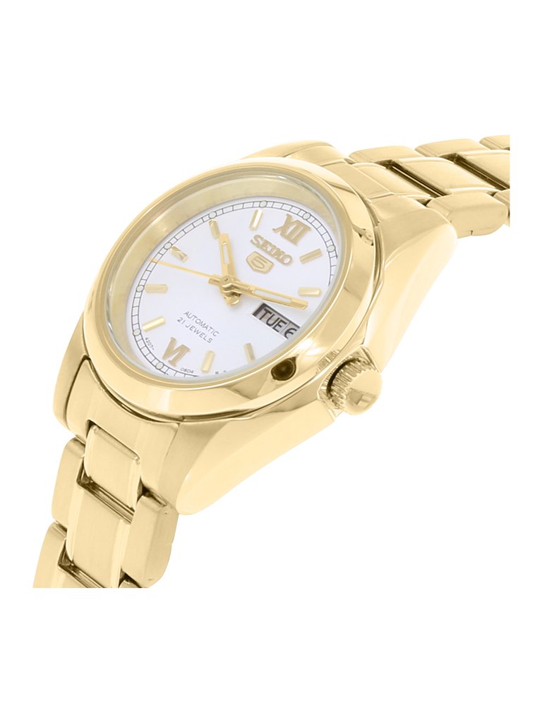 Seiko Women's 5 Automatic SYMK30K Gold Stainless-Steel Fashion Watch