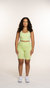 High-Rise Biker Short (Pale Green)