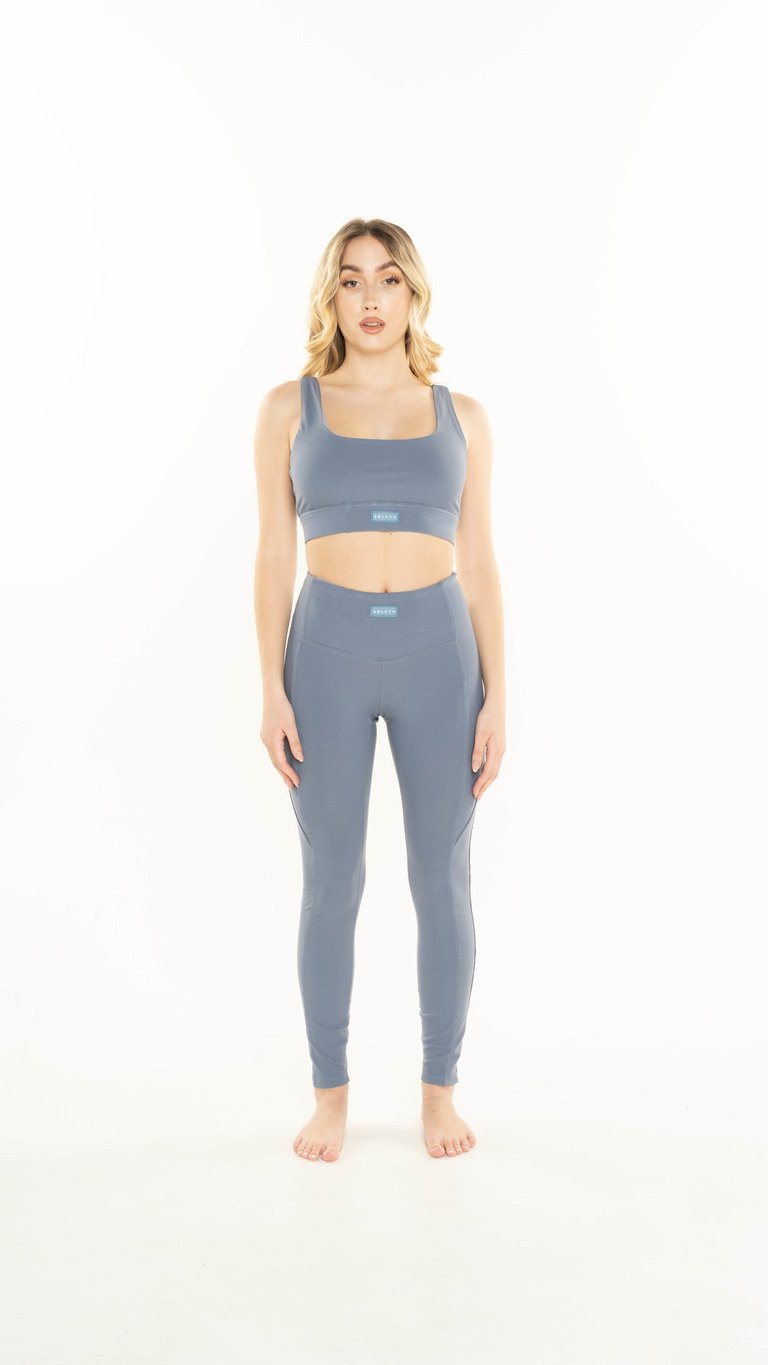 Steel Blue Eden Legging - Steelblue