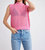 Dade Crochet Top In Hot Pink - Hot Pink