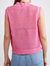 Dade Crochet Top In Hot Pink