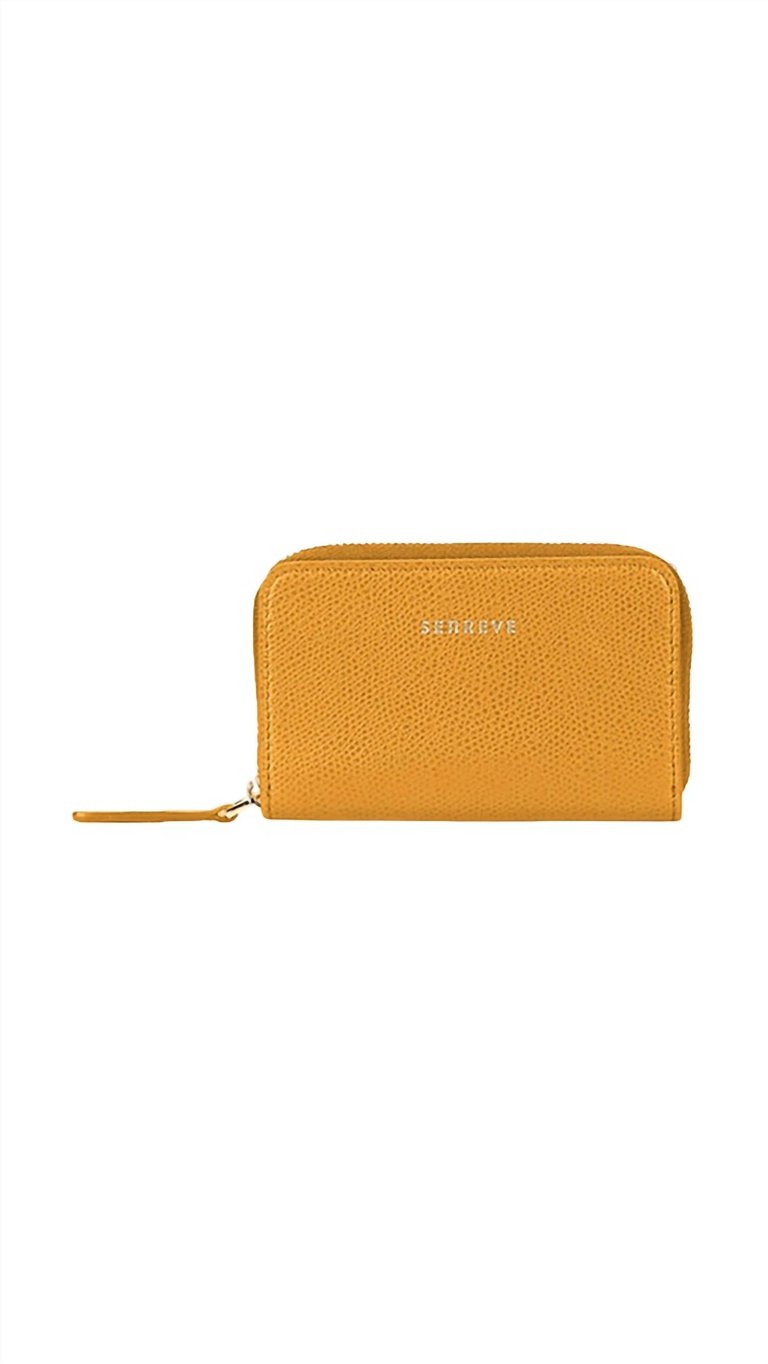 Card Wallet In Turmeric - Turmeric