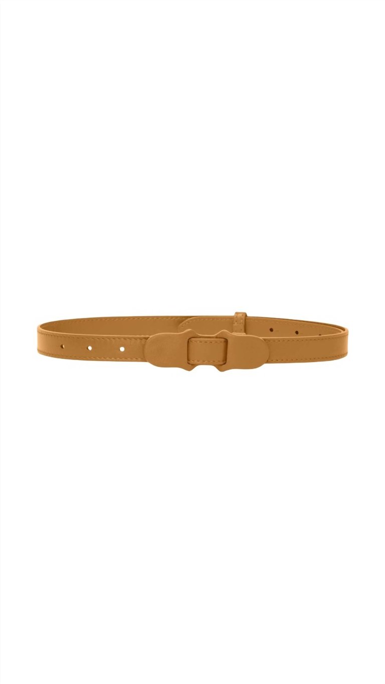 Gemelli Belt In Saddle - Saddle