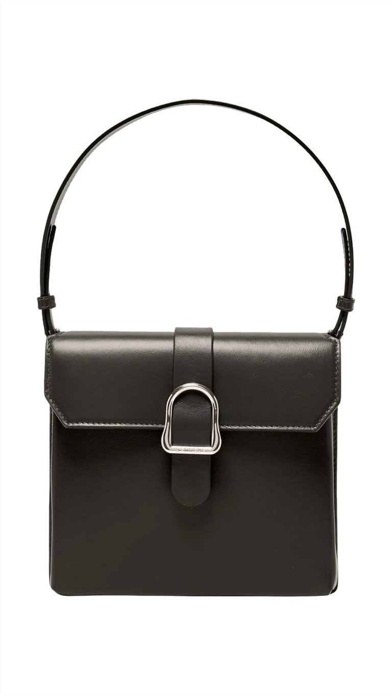 Mini Cavalla Satchel Bag In Noir - Noir