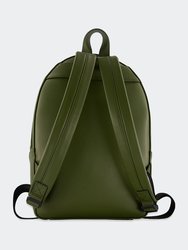 Bos Cactus Leather Vegan Backpack | Green