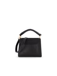 Panthera Cactus Leather Vegan Mini Tote | Black - Black