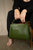 Panthera Cactus Leather Vegan Tote | Green