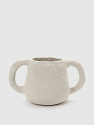 Marie Pot with Handles - Beige