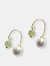 Ana — Pearl Jade Thread Earrings - Default Title