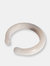 Cat Paw — Opaque Off White Jade Stone Bangle - Off White