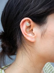 Clip — Jade Cuff Earrings