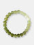Ombre — Beaded Jade Bracelet - Green