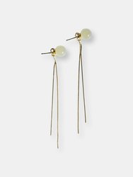 Sia — Jade Drop Earrings - Default Title