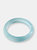 Silk Collection | Pool — Blue Jade Stone Bangle - Blue