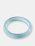 Silk Collection | Pool — Blue Jade Stone Bangle - Blue