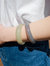 Smoke — Opaque Light Green Jade Stone Bangle