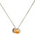 Zodiac collection | Cancer — Jade Stone Necklace - Orange