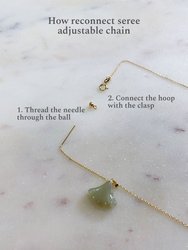 Zodiac collection | Cancer — Jade Stone Necklace