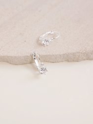 Bliss Cubic Zirconia Earrings - Silver - Silver