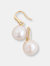 Elouise Pearl Earrings - Gold