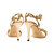 Catena Notte Gold High Heel Sandal