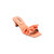 Catena Peach Mid-Heel Sandal