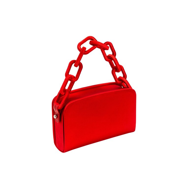 Catena Scarlet Two-Sided Bag - Scarlet