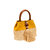 Melita Mustard & Natural Mini Tote Bag - Mustard/Natural